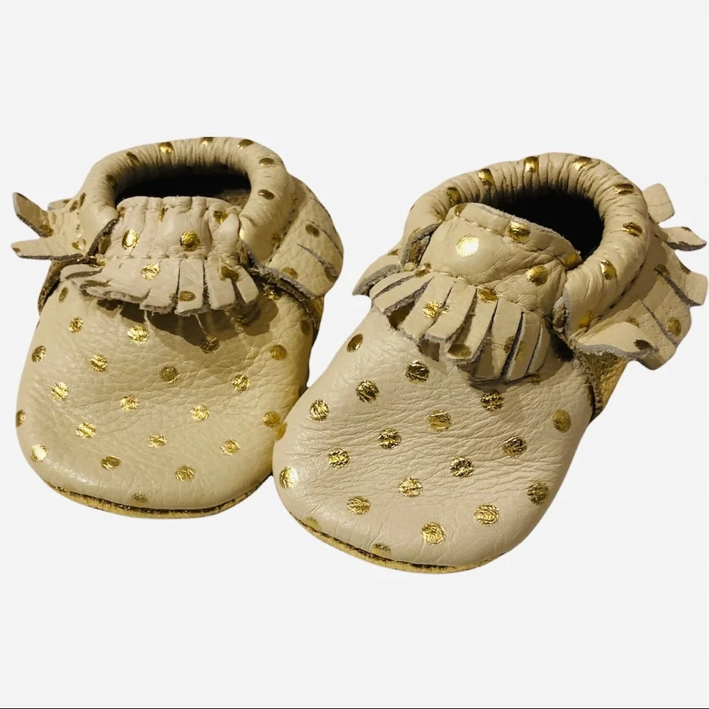 Freshly Picked Infant 1 moccasins leather soft soles